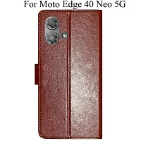 MAXSHAD Wallet Case Cover For MOTO EDGE 40 NEO 5G MOTOROLA EDGE 40 NEO 5G-thumb1