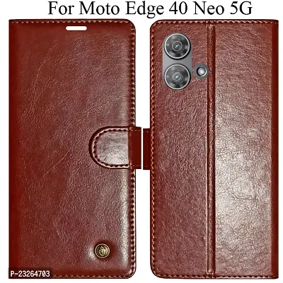 MAXSHAD Wallet Case Cover For MOTO EDGE 40 NEO 5G MOTOROLA EDGE 40 NEO 5G