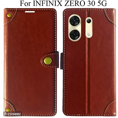 MAXSHAD Flip Cover For INFINIX ZERO 30 5G