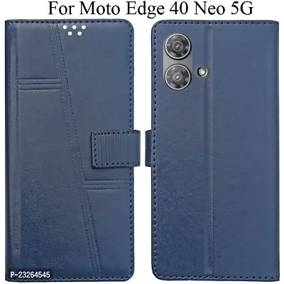 MAXSHAD Flip Cover For MOTO EDGE 40 NEO 5G MOTOROLA EDGE 40 NEO 5G