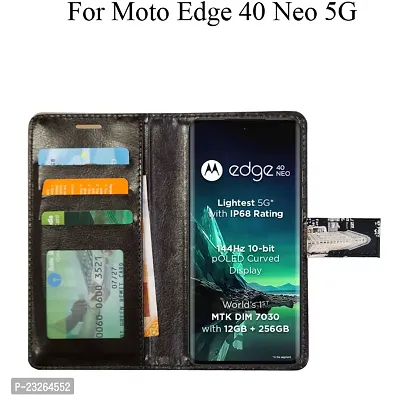 MAXSHAD Flip Cover For MOTO EDGE 40 NEO 5G MOTOROLA EDGE 40 NEO 5G-thumb3