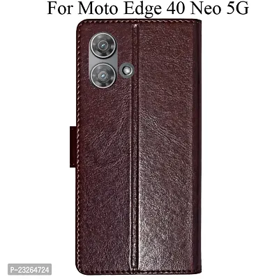 MAXSHAD Flip Cover For MOTO EDGE 40 NEO 5G MOTOROLA EDGE 40 NEO 5G-thumb2