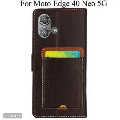 MAXSHAD Flip Cover For MOTO EDGE 40 NEO 5G MOTOROLA EDGE 40 NEO 5G-thumb2