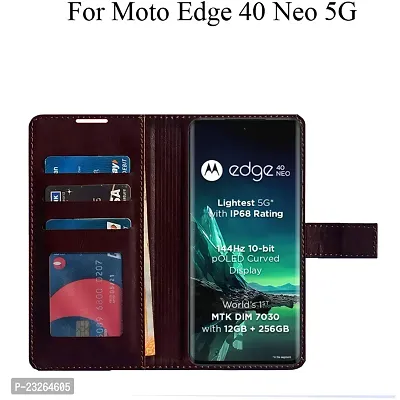 MAXSHAD Flip Cover For MOTO EDGE 40 NEO 5G MOTOROLA EDGE 40 NEO 5G-thumb3