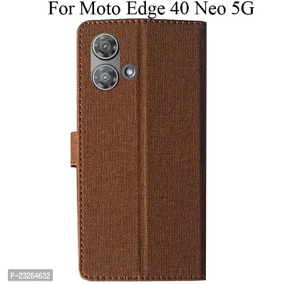 MAXSHAD Flip Cover For MOTO EDGE 40 NEO 5G MOTOROLA EDGE 40 NEO 5G-thumb2