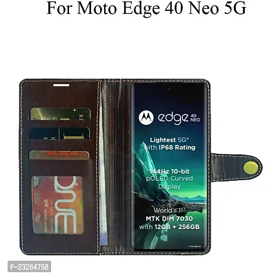 MAXSHAD Flip Cover For MOTO EDGE 40 NEO 5G MOTOROLA EDGE 40 NEO 5G-thumb3