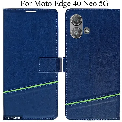 MAXSHAD Flip Cover For MOTO EDGE 40 NEO 5G MOTOROLA EDGE 40 NEO 5G