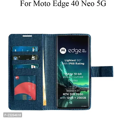 MAXSHAD Flip Cover For MOTO EDGE 40 NEO 5G MOTOROLA EDGE 40 NEO 5G-thumb3