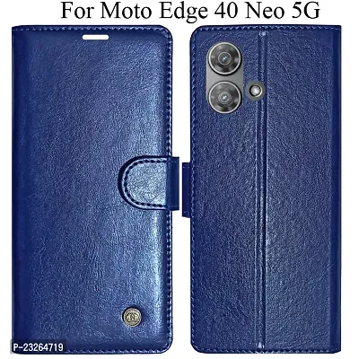 MAXSHAD Flip Cover For MOTO EDGE 40 NEO 5G MOTOROLA EDGE 40 NEO 5G