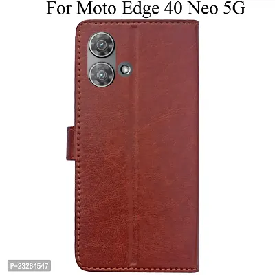 MAXSHAD Flip Cover For MOTO EDGE 40 NEO 5G MOTOROLA EDGE 40 NEO 5G-thumb2