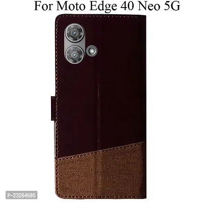MAXSHAD Flip Cover For MOTO EDGE 40 NEO 5G MOTOROLA EDGE 40 NEO 5G-thumb2