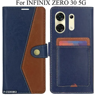 MAXSHAD Flip Cover For INFINIX ZERO 30 5G