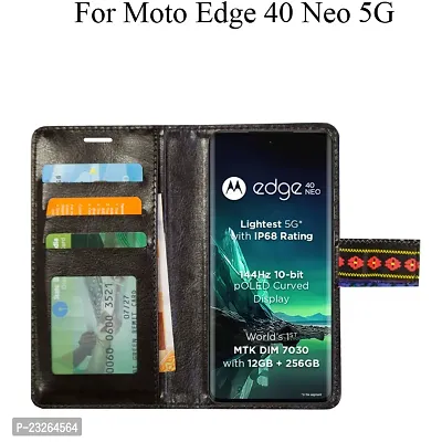 MAXSHAD Flip Cover For MOTO EDGE 40 NEO 5G MOTOROLA EDGE 40 NEO 5G-thumb3