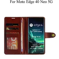 MAXSHAD Flip Cover For MOTO EDGE 40 NEO 5G MOTOROLA EDGE 40 NEO 5G-thumb2