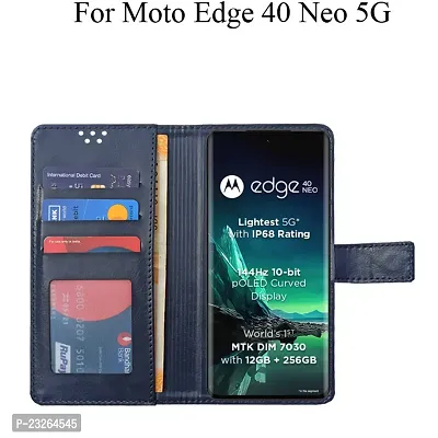 MAXSHAD Flip Cover For MOTO EDGE 40 NEO 5G MOTOROLA EDGE 40 NEO 5G-thumb3