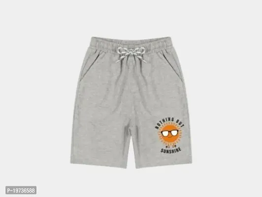 Fancy Cotton Printed Shorts For Boys