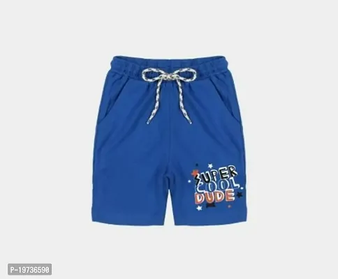 Fancy Cotton Printed Shorts For Boys