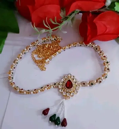 Traditional Alloy Kamarbandh With Pearl