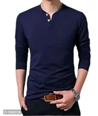 Jambul Men's Cotton Full Sleeve Regular Fit T-Shirt-thumb0