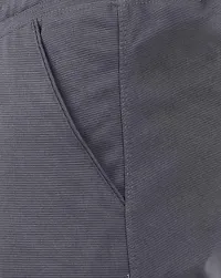 Classic Polyester Solid Track Pants for Men-thumb3