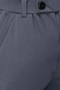 Regular Fit Men Dark Grey Lycra Blend Trousers-thumb4