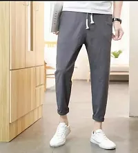 Men's Soft Cotton Spandex Track Pants-thumb1