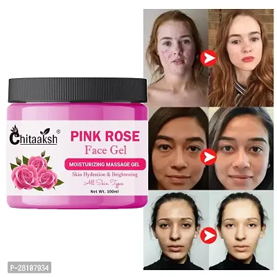 PINK ROSE FACE GEL 100ml pack of 1-thumb0