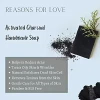 Activated Charcoal Soap For Skin Whitening pack of 1-thumb1