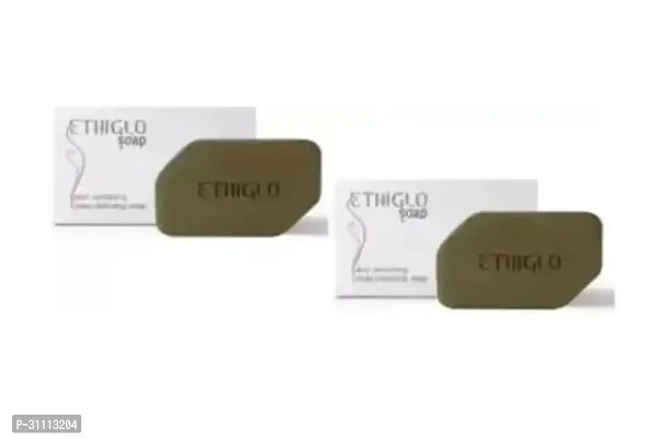 Ethiglo skin whitening  soap 75grm  pack of 2-thumb0