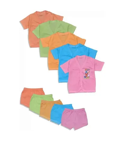 Baby Boys Baby Girls Casual T-shirt and Bottom Sets (Multipack)