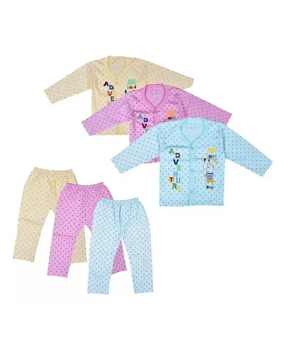 Baby Boys Baby Girls Casual T-shirt and Bottom Sets (Multipack)
