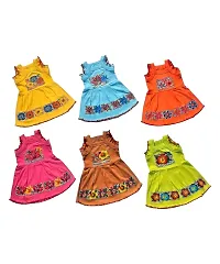 Baby Frock, Girl's Trendy Frock Pack of 6-thumb1