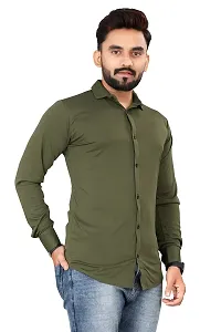 JEEVAAN - THE PERFECT FASHION Lycra Men's Regular Fit Formal Shirt-thumb3