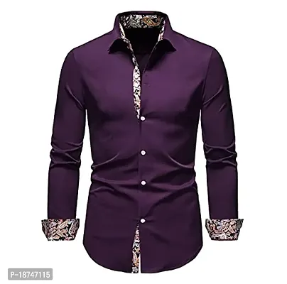 JEEVAAN - THE PERFECT FASHION Cotton Slim Fit Full Sleeve Casual Shirt-thumb0