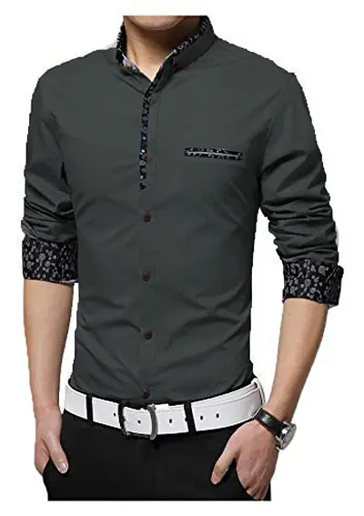 Jeevaan Men's Slim Fit Casual Shirt