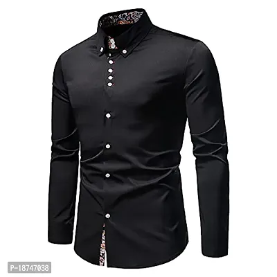 JEEVAAN - THE PERFECT FASHION Cotton Slim Fit Full Sleeve Casual Shirt-thumb4