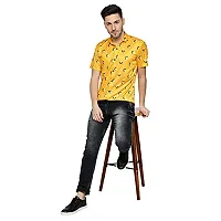 JEEVAAN - THE PERFECT FASHION Lycra Slim Fit Half Sleeve Casual Shirt-thumb2