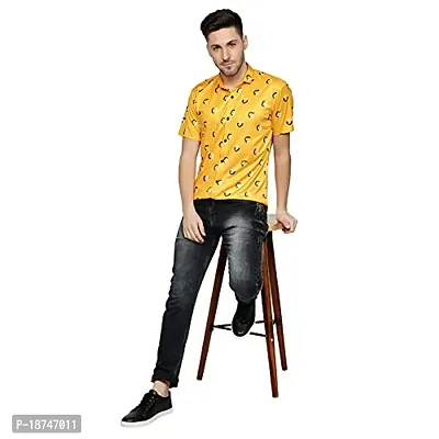 JEEVAAN - THE PERFECT FASHION Lycra Slim Fit Half Sleeve Casual Shirt-thumb3