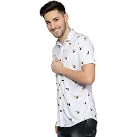 JEEVAAN - THE PERFECT FASHION Lycra Slim Fit Half Sleeve Casual Shirt-thumb1