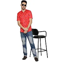 JEEVAAN - THE PERFECT FASHION Lycra Slim Fit Half Sleeve Casual Shirt-thumb1