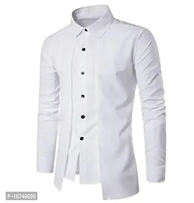 JEEVAAN - THE PERFECT FASHION Men's Regular Fit Coat Style Casual Shirt