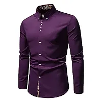 JEEVAAN - THE PERFECT FASHION Cotton Slim Fit Full Sleeve Casual Shirt-thumb1