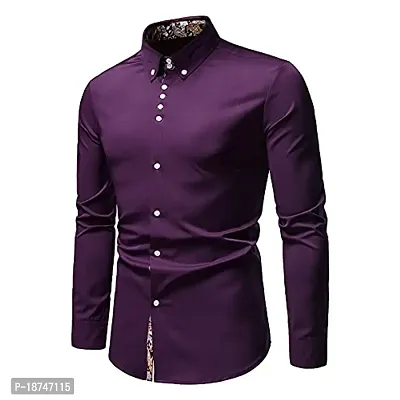 JEEVAAN - THE PERFECT FASHION Cotton Slim Fit Full Sleeve Casual Shirt-thumb2