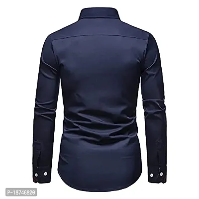 JEEVAAN - THE PERFECT FASHION Cotton Slim Fit Full Sleeve Casual Shirt-thumb3