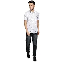 JEEVAAN - THE PERFECT FASHION Lycra Slim Fit Half Sleeve Casual Shirt-thumb4