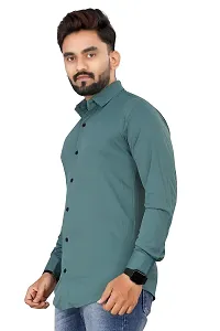 JEEVAAN - THE PERFECT FASHION Lycra Men's Regular Fit Formal Shirt-thumb4