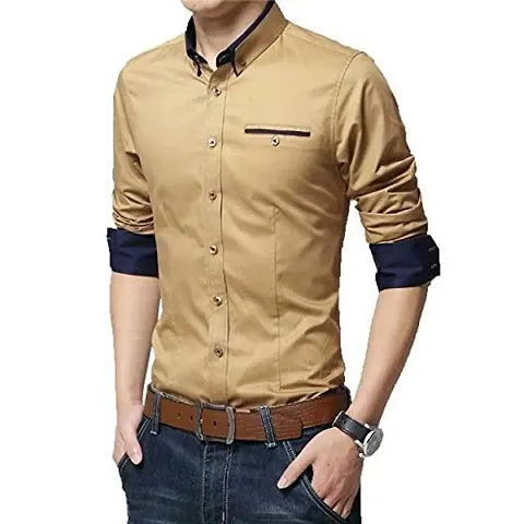 JEEVAAN - THE PERFECT FASHION Men's Regular Fit Casual Shirt