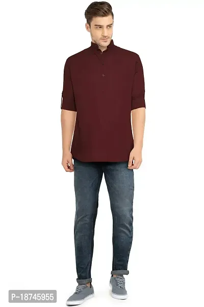 Jeevaan Men's Slim Fit Shirt-thumb3