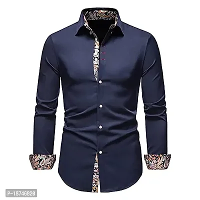 JEEVAAN - THE PERFECT FASHION Cotton Slim Fit Full Sleeve Casual Shirt