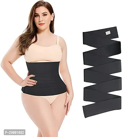 Black Elastic Weight Loss Belly Belt